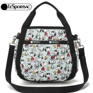LeSportsac x PEANUTS Collabo Snoopy & Woodstock SMALL JENNI